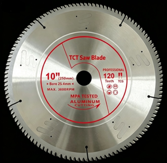 Hoja de sierra TCT serie AS para corte industrial de aluminio