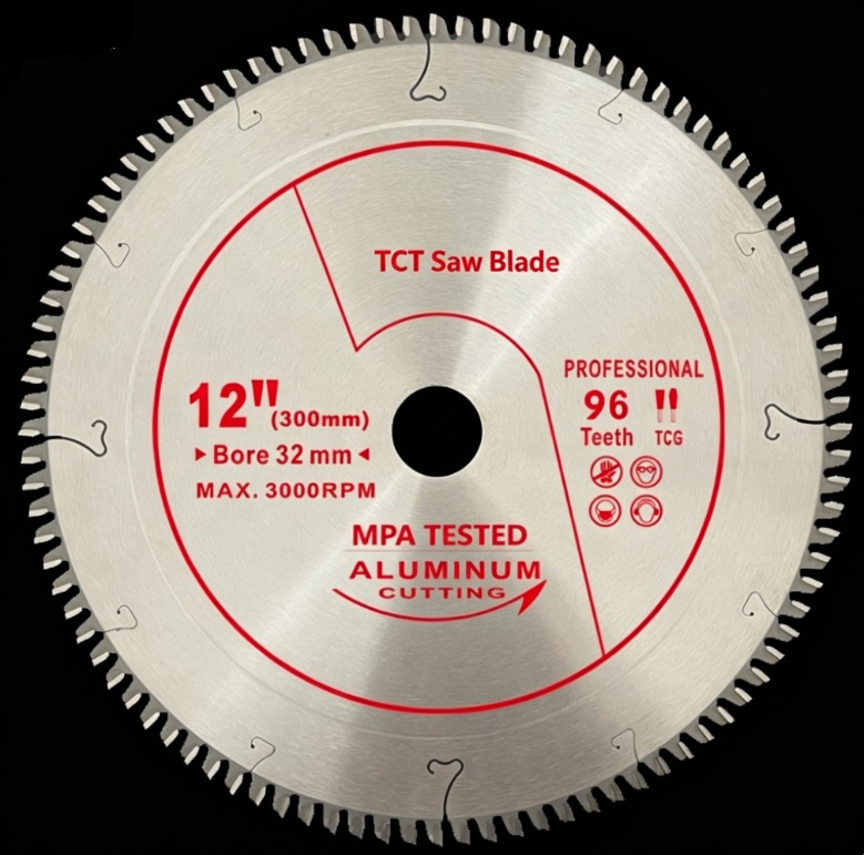 Hoja de sierra TCT ME Series para corte industrial de aluminio