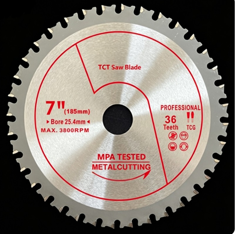 Hojas de sierra TCT para herramientas eléctricas - Serie de corte de metal